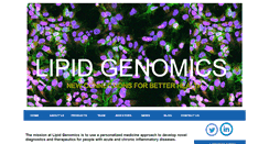 Desktop Screenshot of lgenomics.com