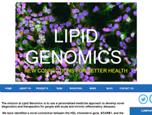 Tablet Screenshot of lgenomics.com